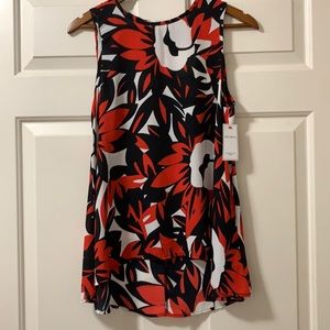 New With Tags, Flowy High/Low Tank